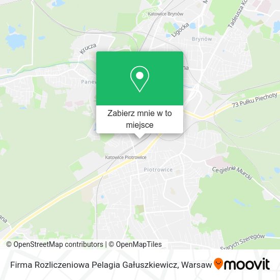 Mapa Firma Rozliczeniowa Pelagia Gałuszkiewicz