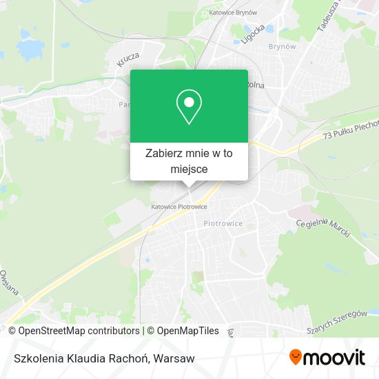 Mapa Szkolenia Klaudia Rachoń