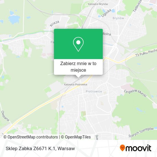 Mapa Sklep Zabka Z6671 K.1