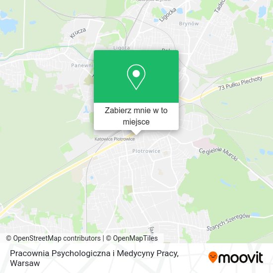 Mapa Pracownia Psychologiczna i Medycyny Pracy