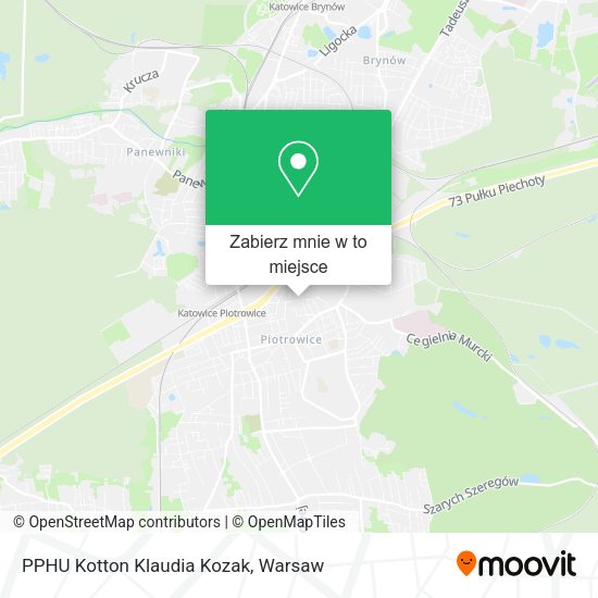 Mapa PPHU Kotton Klaudia Kozak