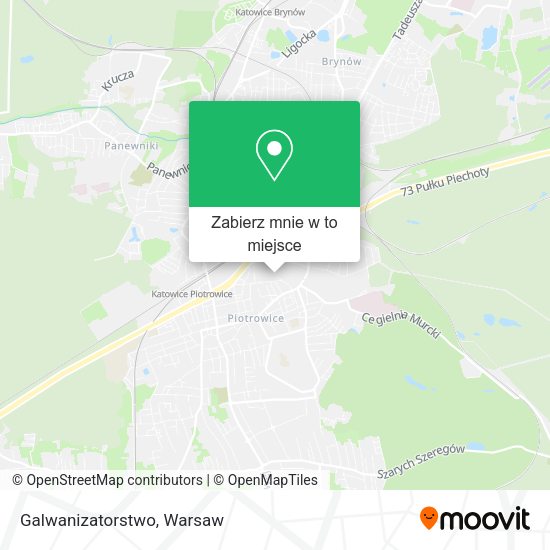 Mapa Galwanizatorstwo