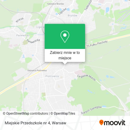 Mapa Miejskie Przedszkole nr 4