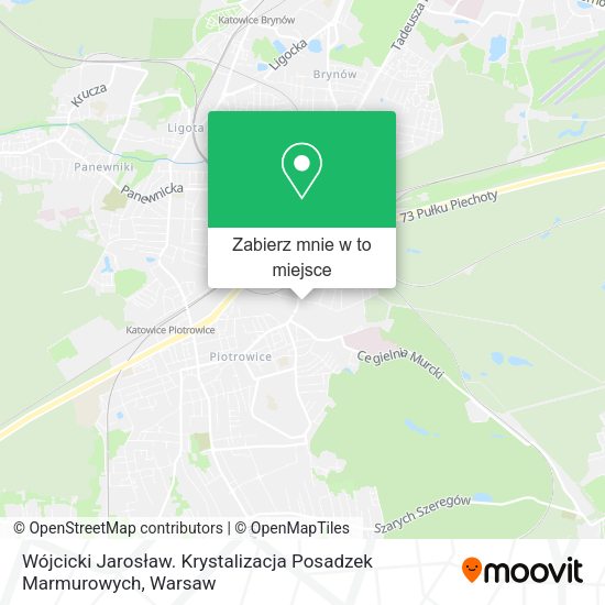 Mapa Wójcicki Jarosław. Krystalizacja Posadzek Marmurowych