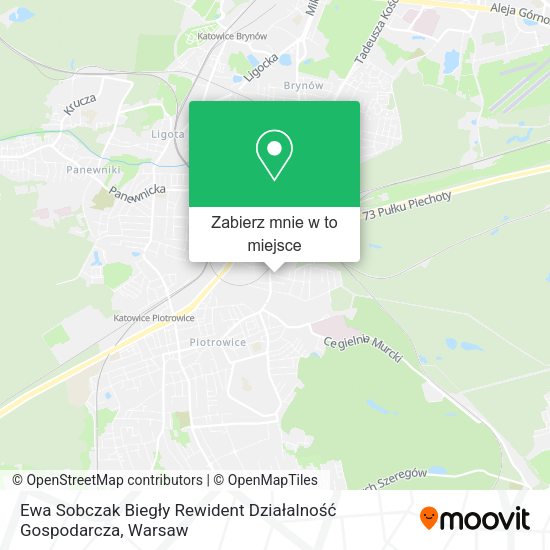 Mapa Ewa Sobczak Biegły Rewident Działalność Gospodarcza