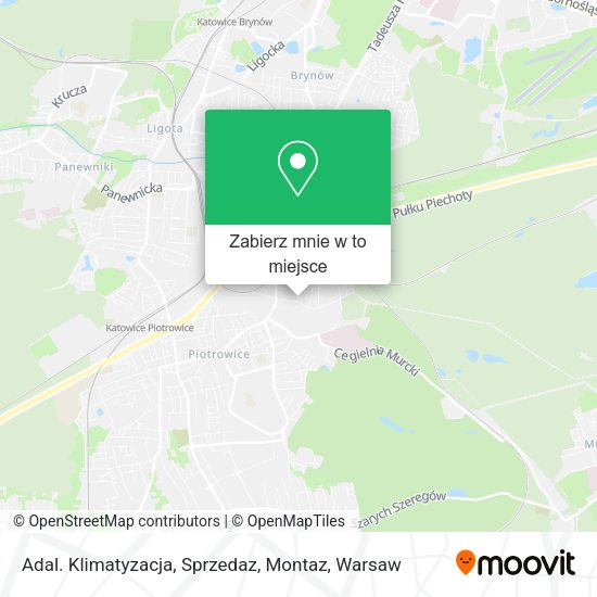 Mapa Adal. Klimatyzacja, Sprzedaz, Montaz