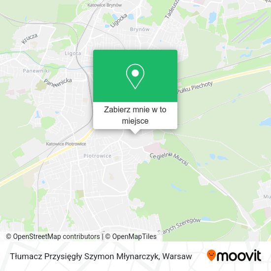 Mapa Tłumacz Przysięgły Szymon Młynarczyk