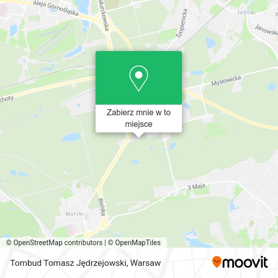 Mapa Tombud Tomasz Jędrzejowski