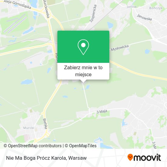 Mapa Nie Ma Boga Prócz Karola