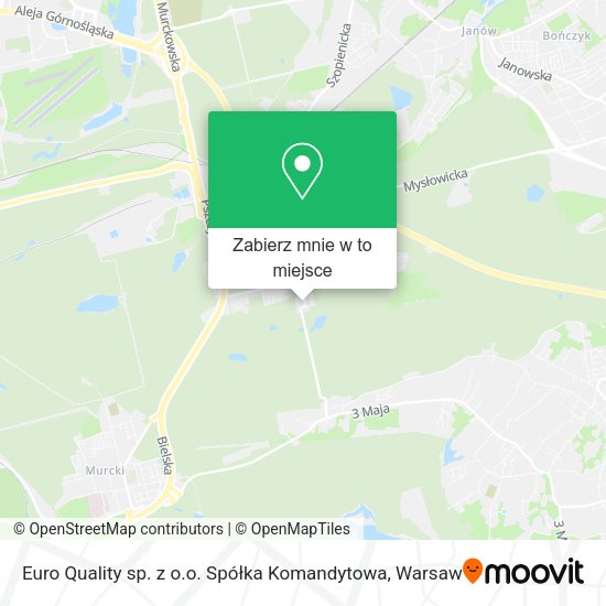 Mapa Euro Quality sp. z o.o. Spółka Komandytowa