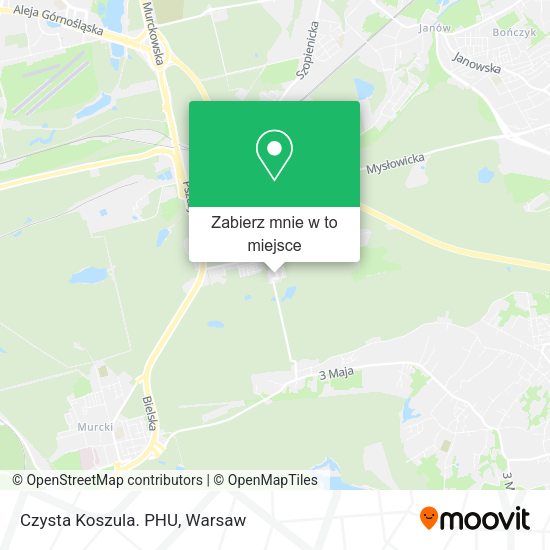 Mapa Czysta Koszula. PHU