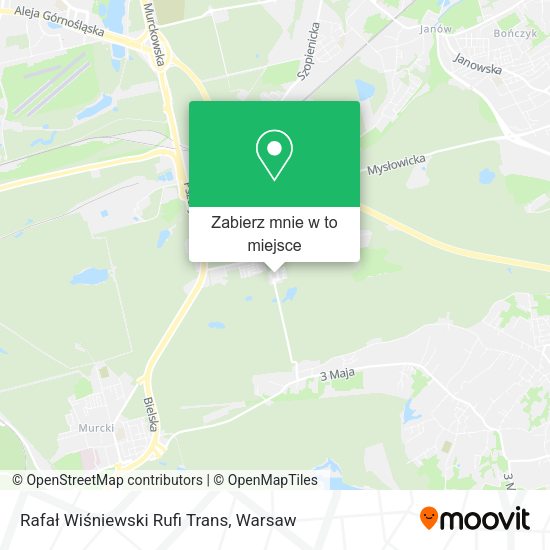 Mapa Rafał Wiśniewski Rufi Trans