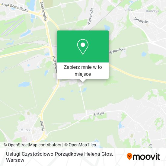 Mapa Usługi Czystościowo Porządkowe Helena Głos