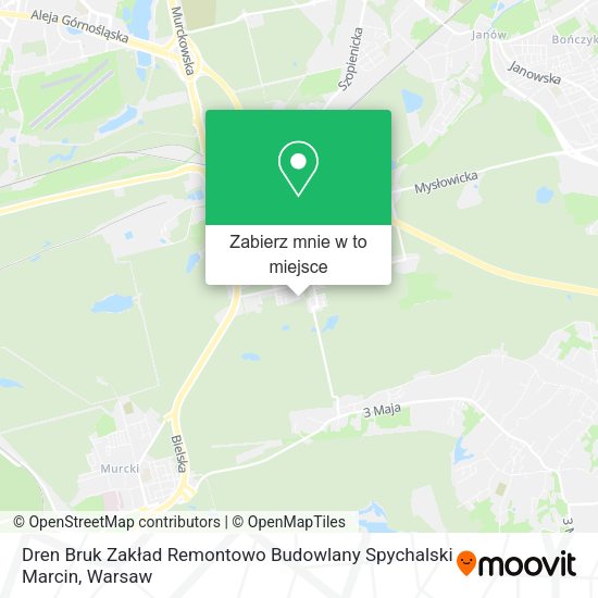 Mapa Dren Bruk Zakład Remontowo Budowlany Spychalski Marcin