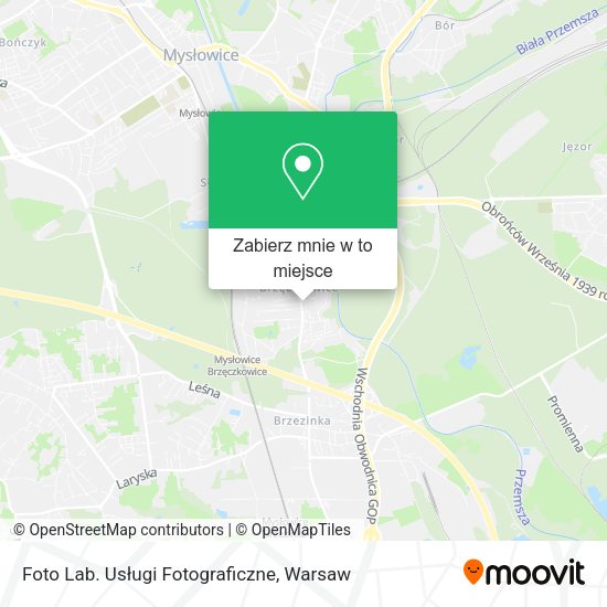 Mapa Foto Lab. Usługi Fotograficzne