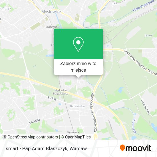 Mapa smart - Pap Adam Błaszczyk