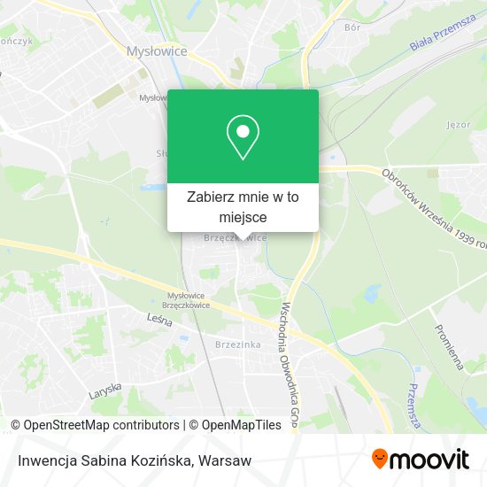 Mapa Inwencja Sabina Kozińska