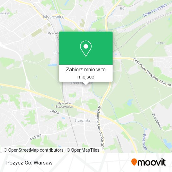 Mapa Pożycz-Go