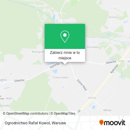 Mapa Ogrodnictwo Rafał Kowol