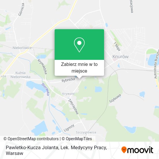 Mapa Pawletko-Kucza Jolanta, Lek. Medycyny Pracy