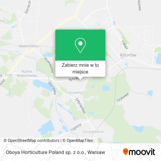 Mapa Oboya Horticulture Poland sp. z o.o.