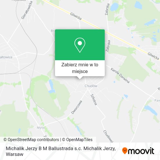 Mapa Michalik Jerzy B M Ballustrada s.c. Michalik Jerzy