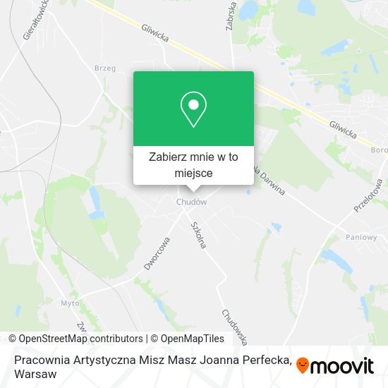 Mapa Pracownia Artystyczna Misz Masz Joanna Perfecka