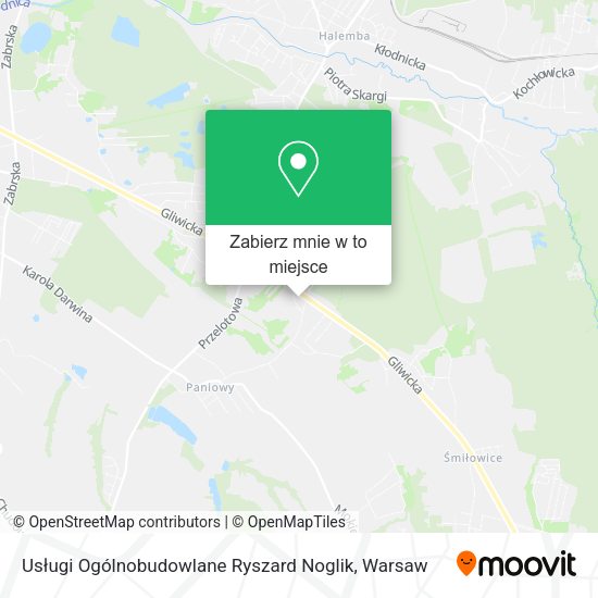 Mapa Usługi Ogólnobudowlane Ryszard Noglik