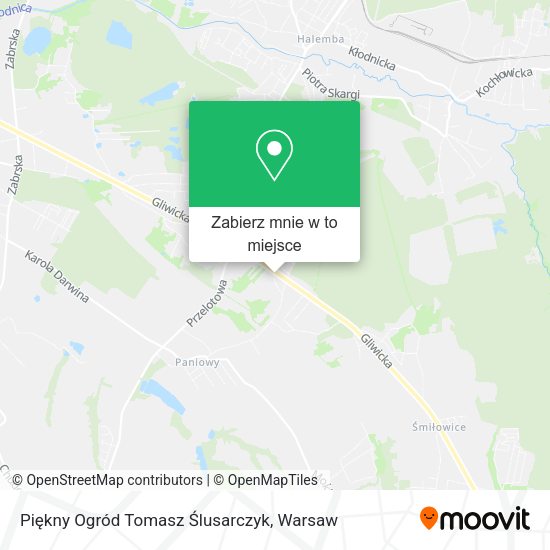 Mapa Piękny Ogród Tomasz Ślusarczyk