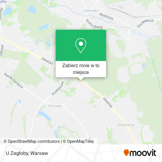 Mapa U Zagłoby