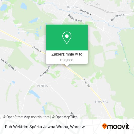 Mapa Puh Wektrim Spółka Jawna Wrona