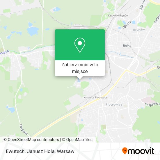 Mapa Ewutech. Janusz Hoła