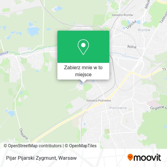 Mapa Pijar Pijarski Zygmunt