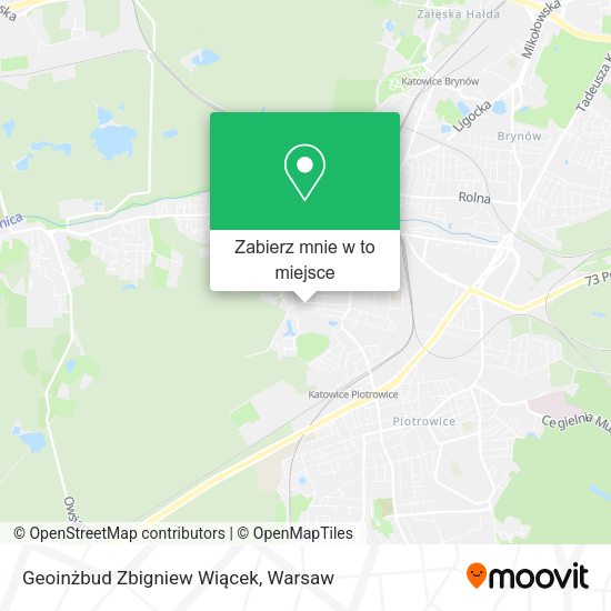 Mapa Geoinżbud Zbigniew Wiącek