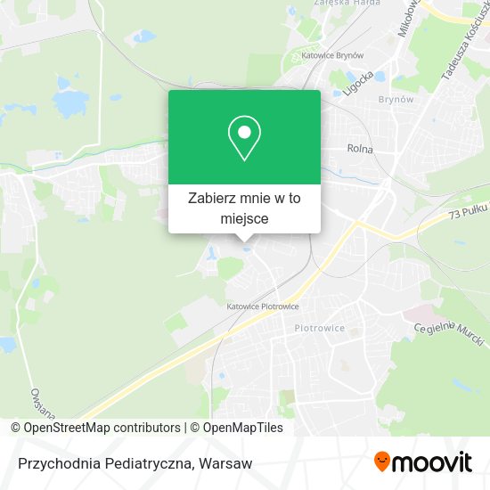 Mapa Przychodnia Pediatryczna