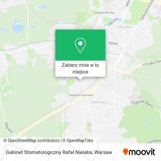 Mapa Gabinet Stomatologiczny Rafał Nielaba