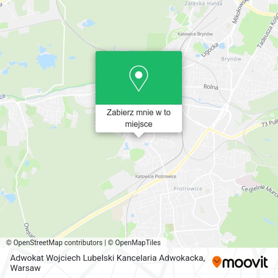 Mapa Adwokat Wojciech Lubelski Kancelaria Adwokacka