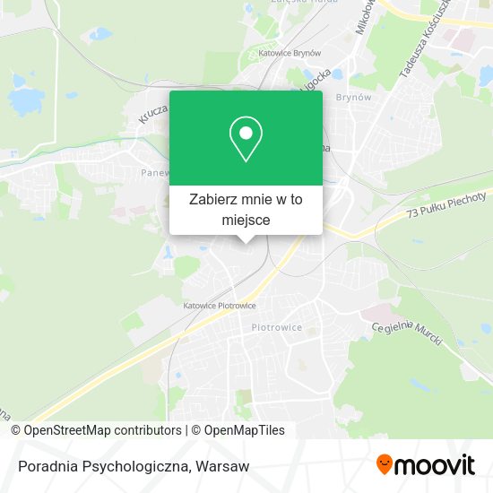 Mapa Poradnia Psychologiczna