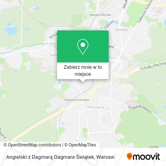 Mapa Angielski z Dagmarą Dagmara Świątek