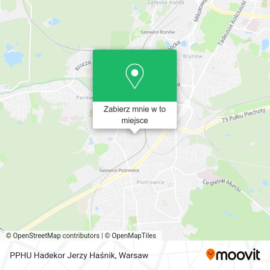 Mapa PPHU Hadekor Jerzy Haśnik