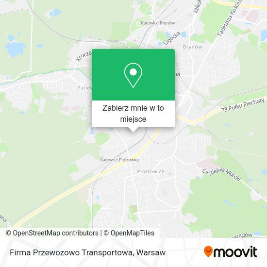 Mapa Firma Przewozowo Transportowa