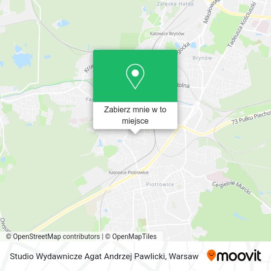 Mapa Studio Wydawnicze Agat Andrzej Pawlicki