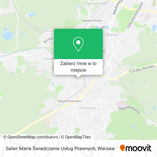 Mapa Saller Maria Świadczenie Usług Prawnych