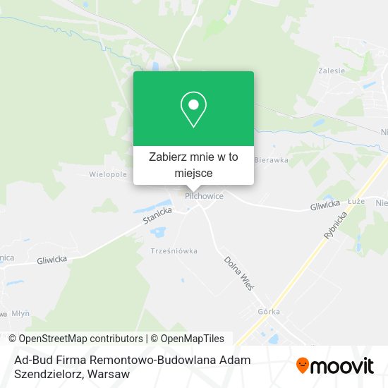 Mapa Ad-Bud Firma Remontowo-Budowlana Adam Szendzielorz