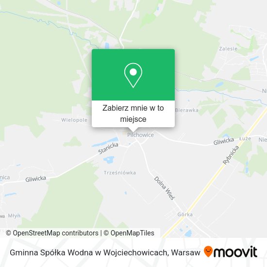 Mapa Gminna Spółka Wodna w Wojciechowicach