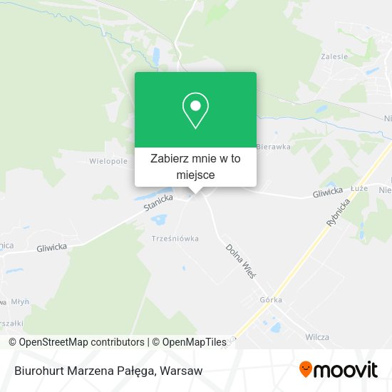 Mapa Biurohurt Marzena Pałęga