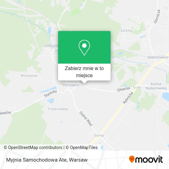 Mapa Myjnia Samochodowa Ate