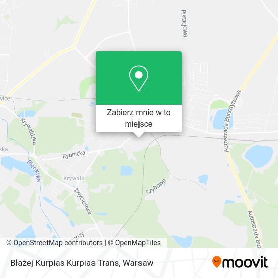 Mapa Błażej Kurpias Kurpias Trans