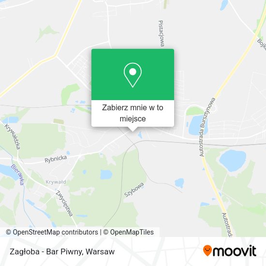 Mapa Zagłoba - Bar Piwny