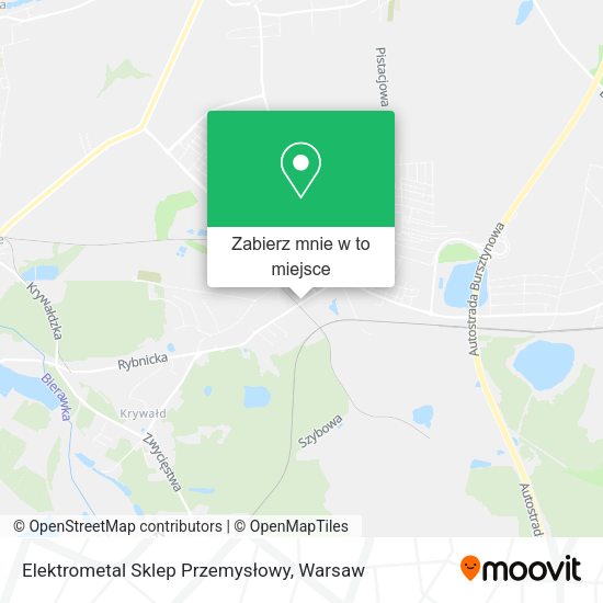 Mapa Elektrometal Sklep Przemysłowy